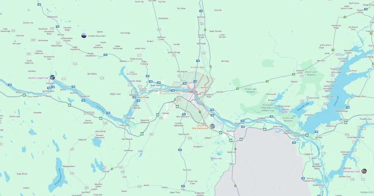 EJH Distribution logistics map logo with shipping routes and delivery areas across multiple states in the US.
