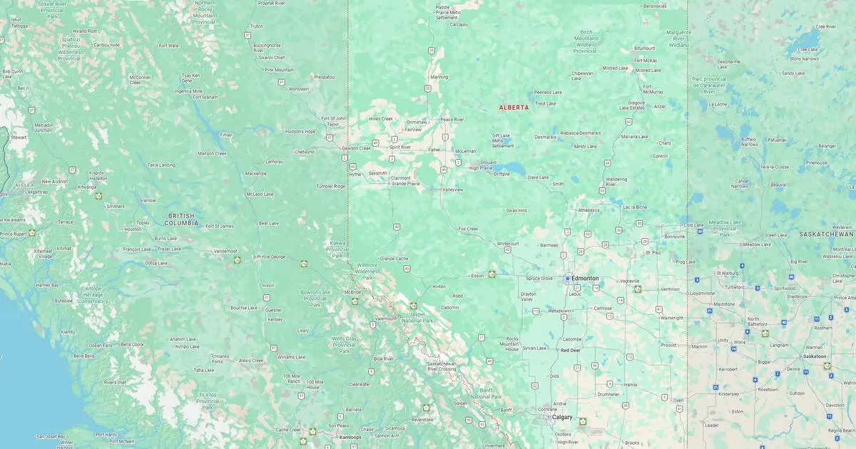 Detailed map showing mountain ranges, forests, and waterways in the Pacific Northwest area of the United States.
